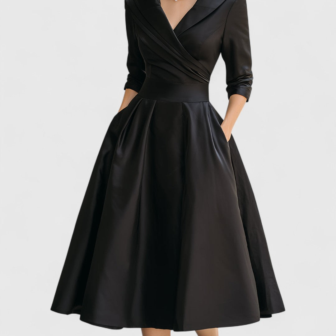 Marley Quinn| Elegant Midi Dress