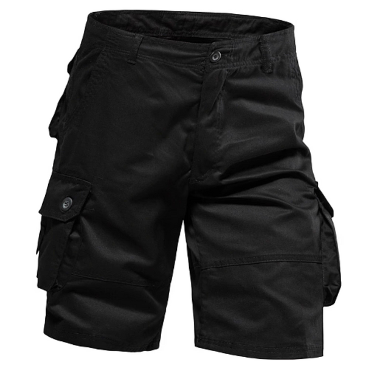 GolfThing High Quality Cotton Outdoor Cargo Shorts - Grey