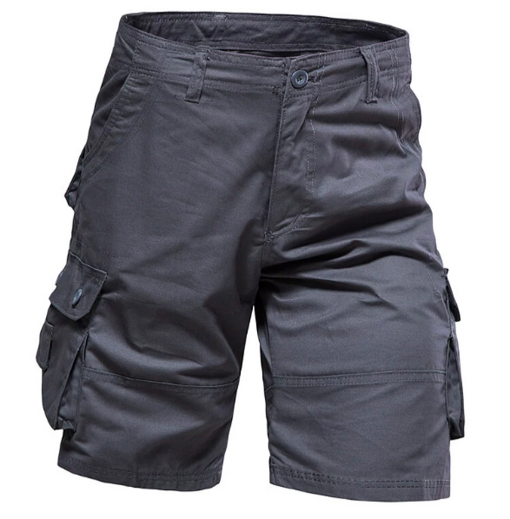 GolfThing High Quality Cotton Outdoor Cargo Shorts - Green