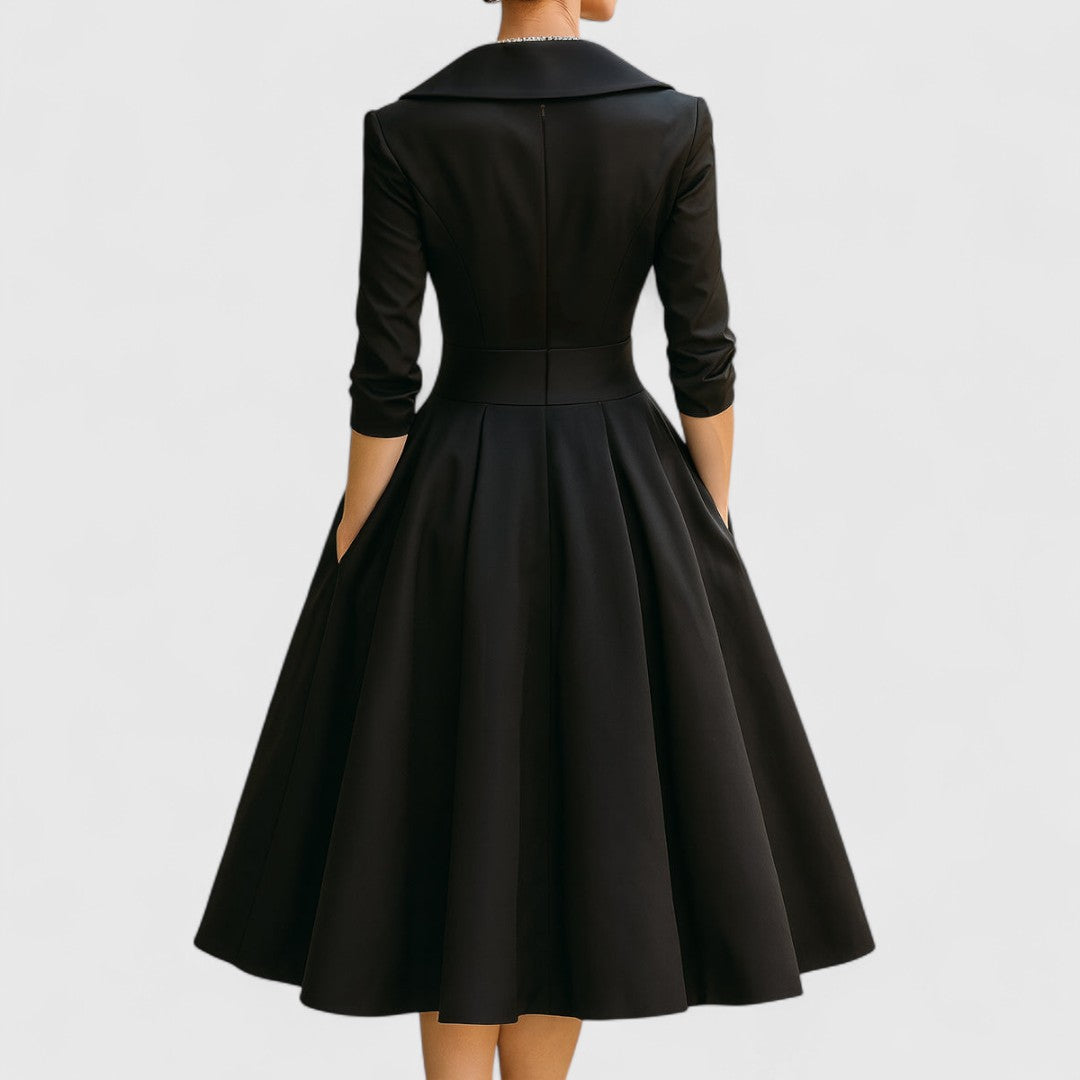 Marley Quinn| Elegant Midi Dress