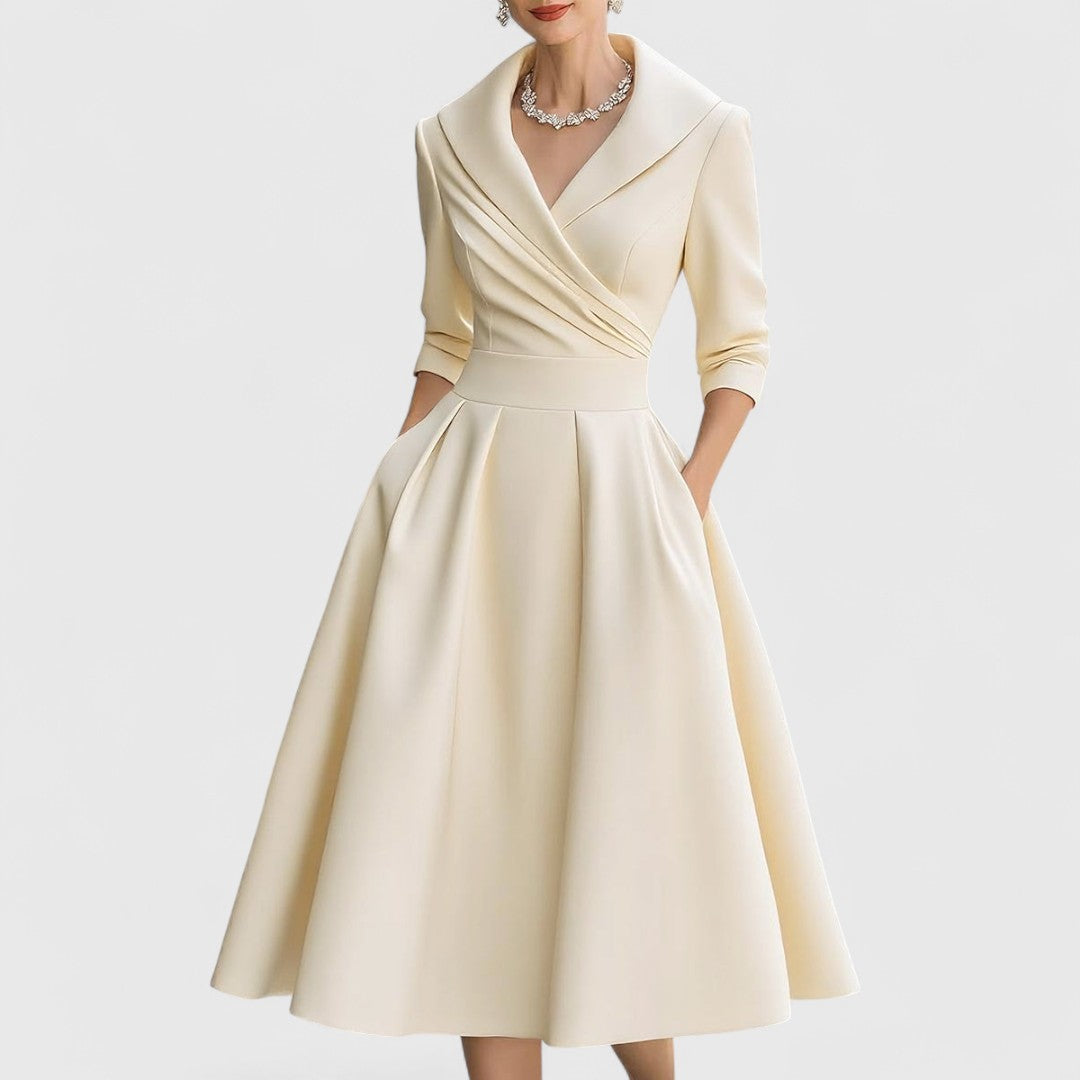 Marley Quinn| Elegant Midi Dress