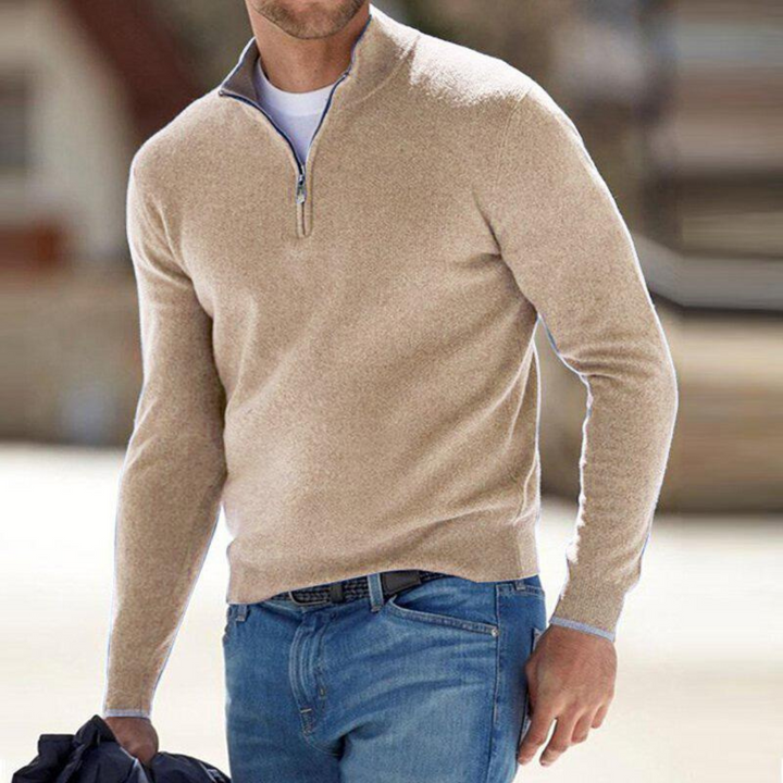 Harron | Premium Half Zip Sweater