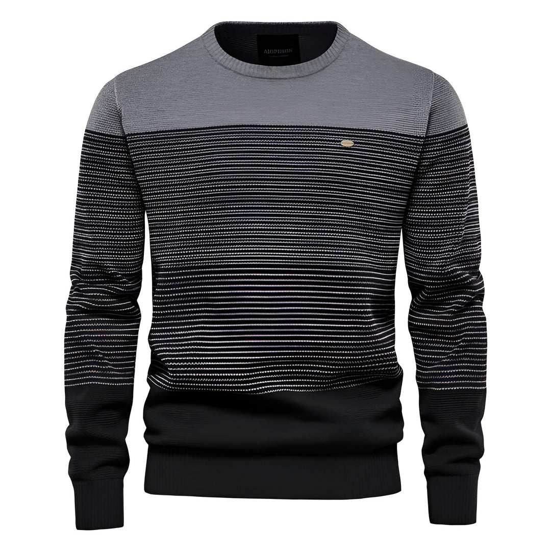 Theodore - Vintage Striped Knit Sweater