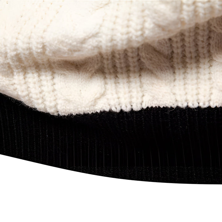 Henry - Men's Vintage Colourblock Jacquard Pullover