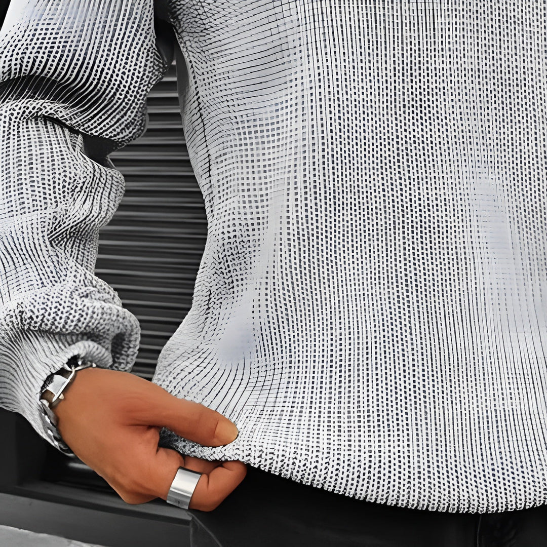Benjamin - Vintage V-Neck Knit Sweater