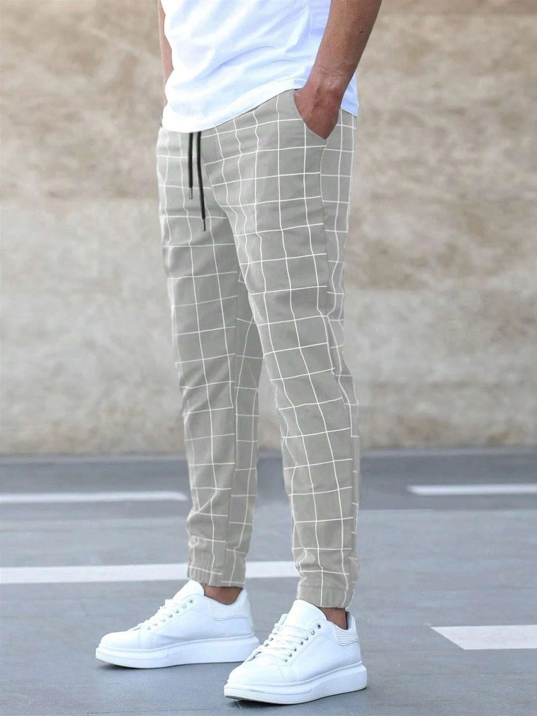 Weston | Smart Checked Trousers