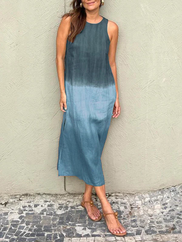 AMALIA | Long Dress with Natural Style and Embracing Comfort for Every Occasion