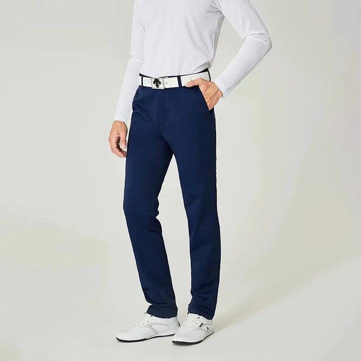 GolfThing Slim Fit Golf Trousers- Breathable Quick-Dry - Grey