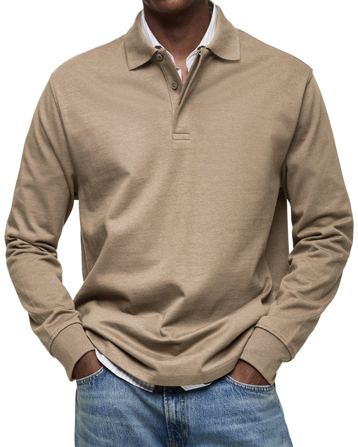 Beeckhoven™ | Casual Long Sleeve Polo Shirt