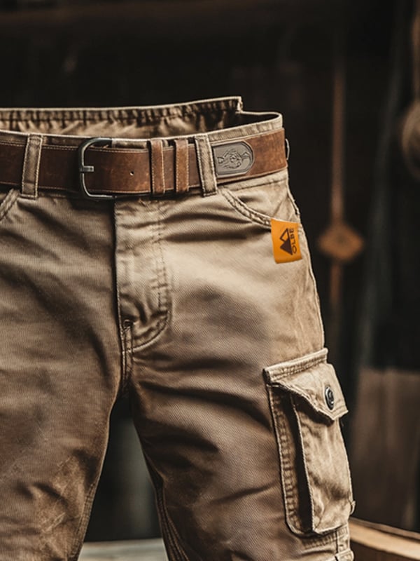 Cazel | Short Cargo Retro with Multiple Pockets