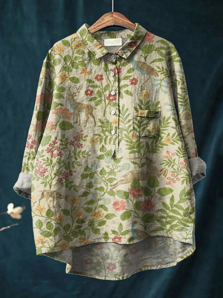 Georgia - Lightweight Floral T-shirt
