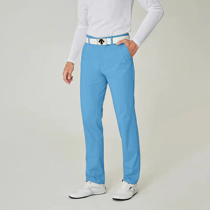 GolfThing Slim Fit Golf Trousers- Breathable Quick-Dry - Dark Blue