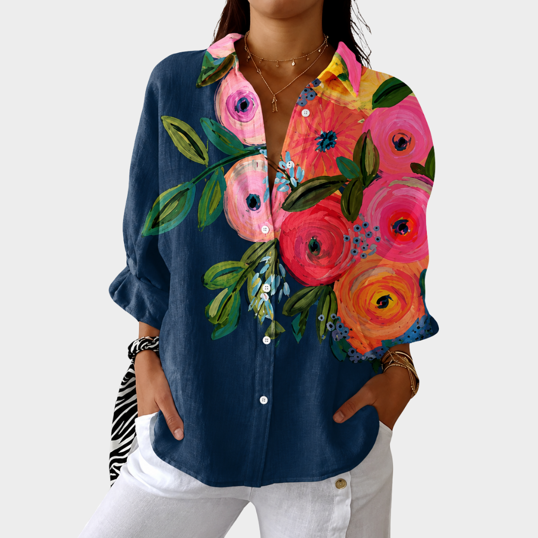 Light and Colourful Printed Blouse