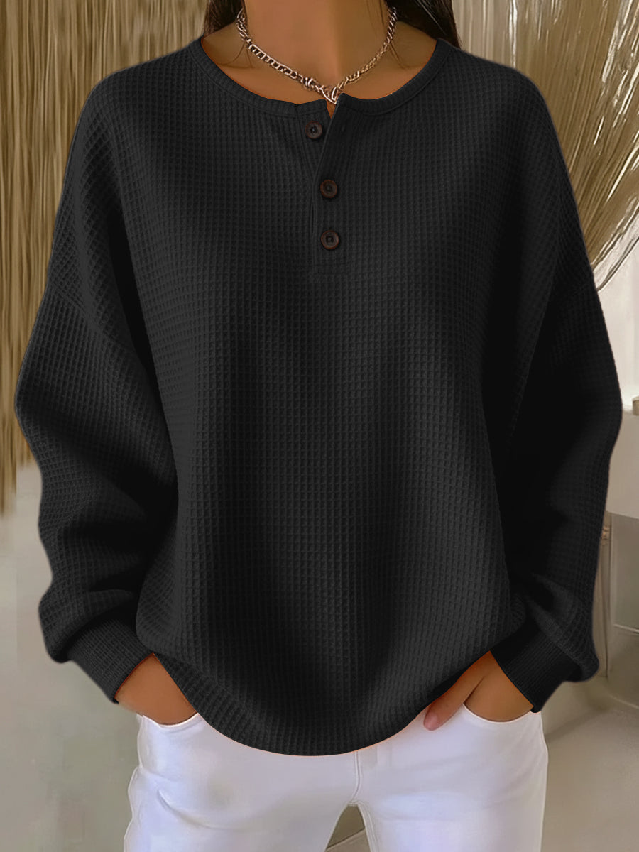 Myah - Casual Round Neck Sweatshirt