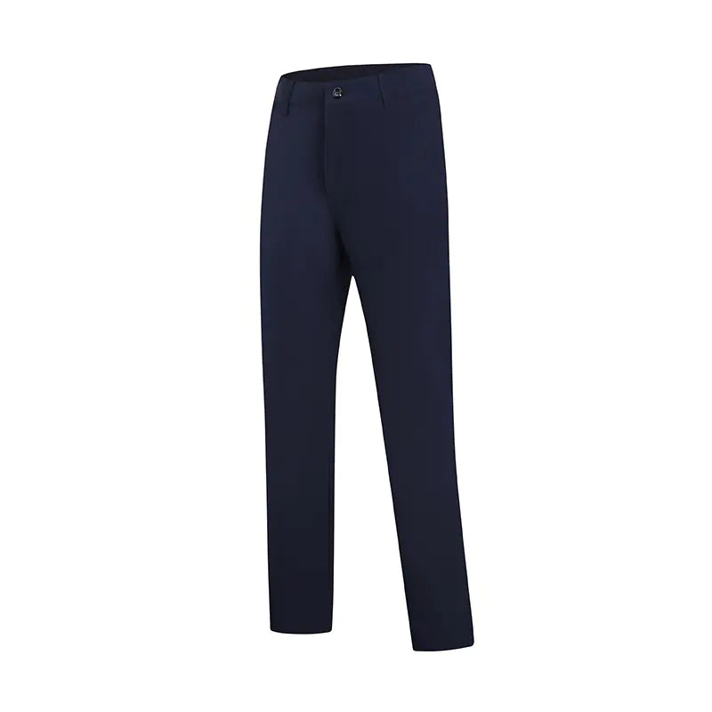 GolfThing Slim Fit Golf Trousers- Breathable Quick-Dry - White