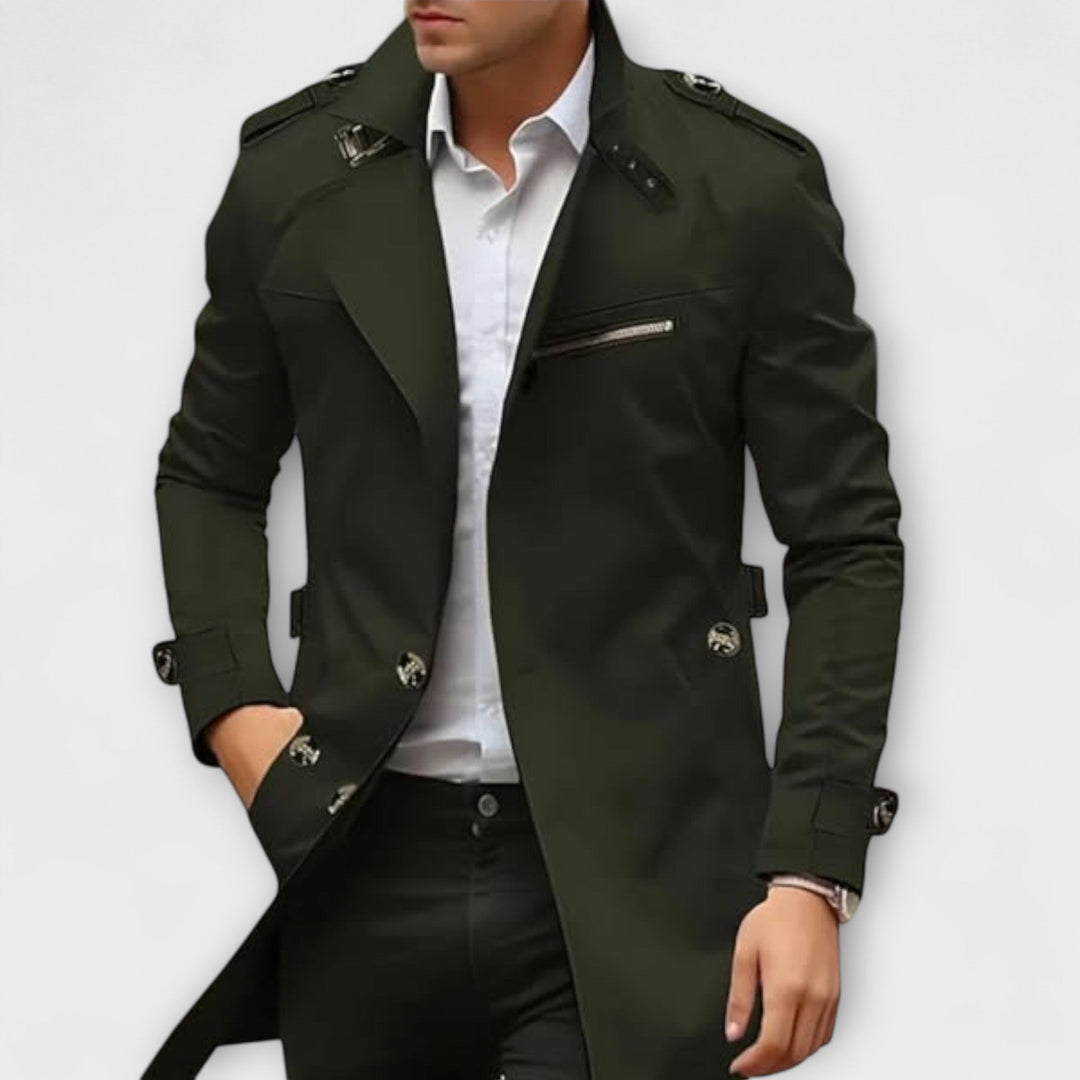 Artisanal Trench Coat Milan Elegance for the Modern Man