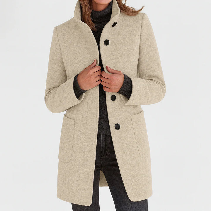 Marceline™ Structured High-Collar Jacket