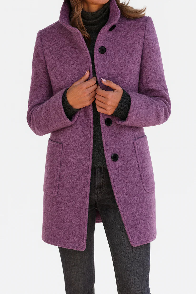 Marceline™ Structured High-Collar Jacket