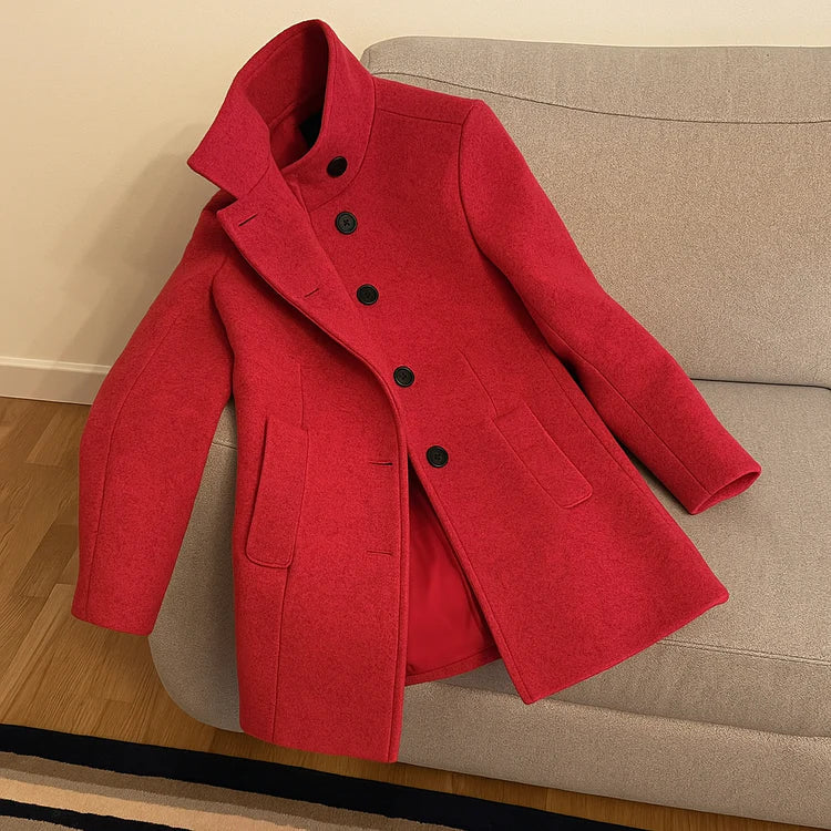 Marceline™ Structured High-Collar Jacket