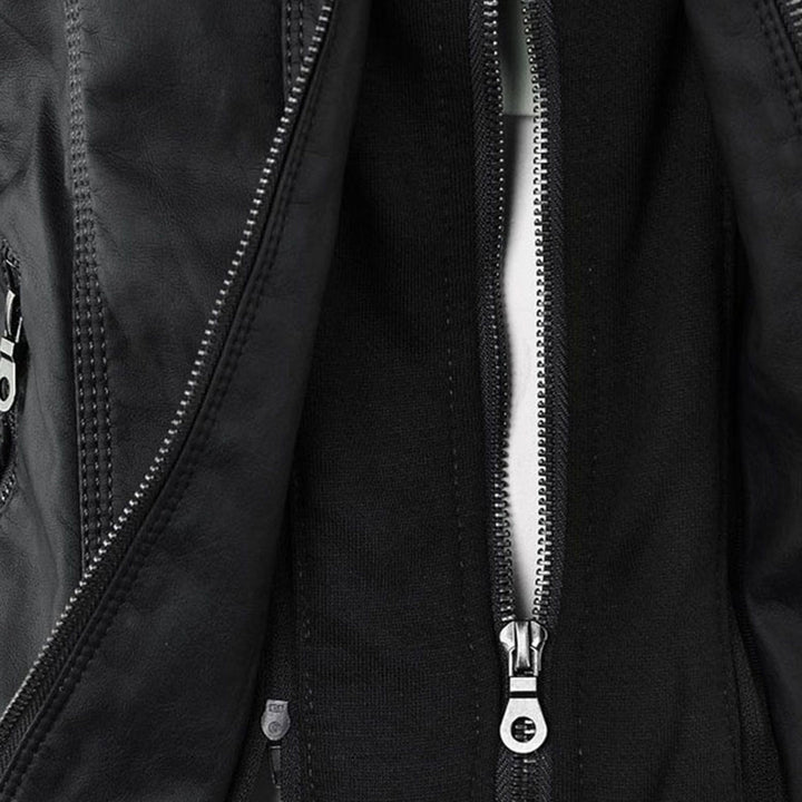 Monika™ | Sturdy and elegant leather jacket