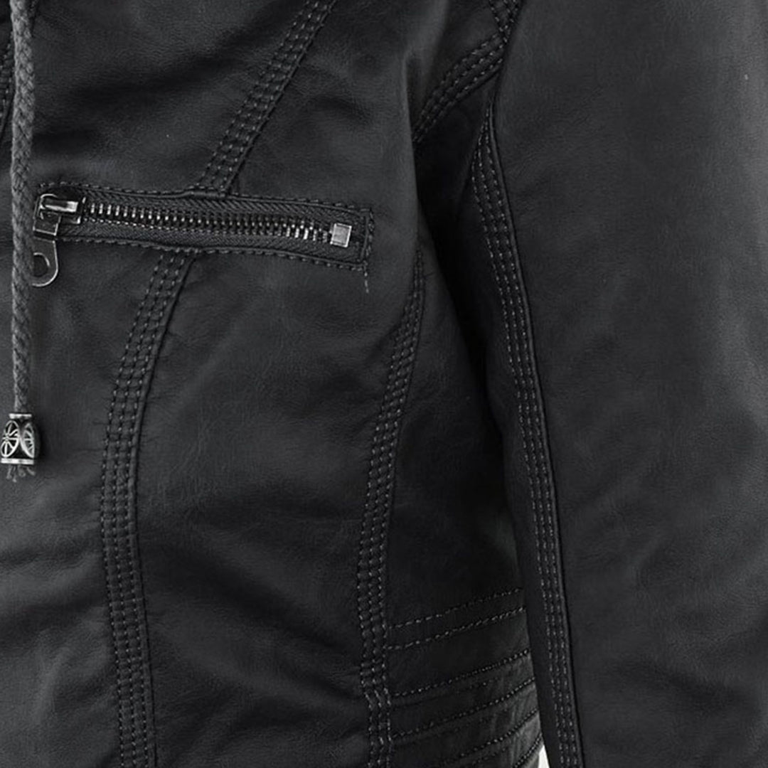 Monika™ | Sturdy and elegant leather jacket