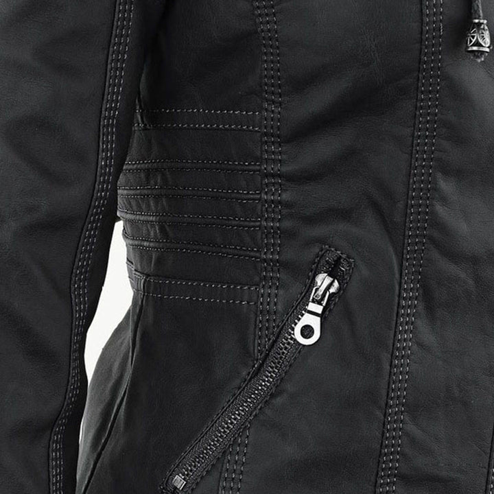 Monika™ | Sturdy and elegant leather jacket