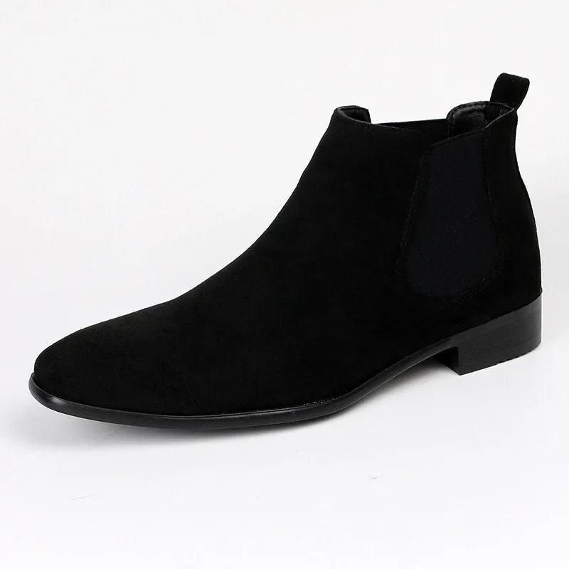 Job | Elegant Beige Chelsea Boots for the Style-Conscious Man