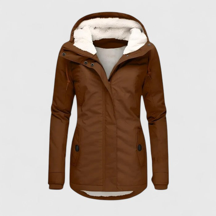 Amélie | Waterproof winter jacket with hood