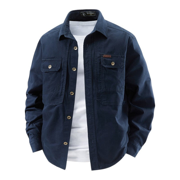LONG SLEEVE UTILITY SHIRT FOR MEN