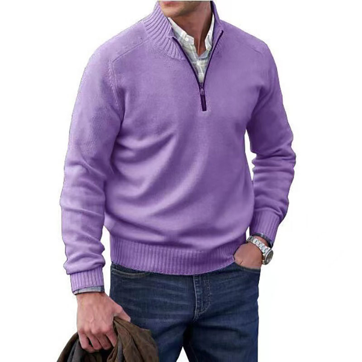 Niko | Classic Zip-Up Sweater