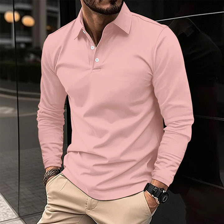 Alex™ | Casual Long-Sleeved Polo
