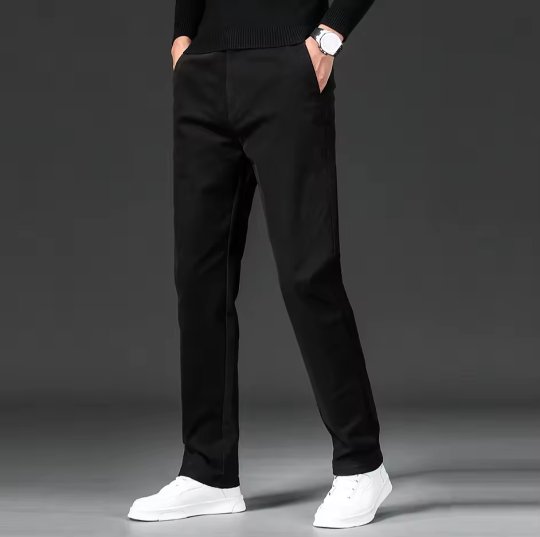 GolfThing Straight Fit Cotton Stretch Chinos  - Golf Trousers