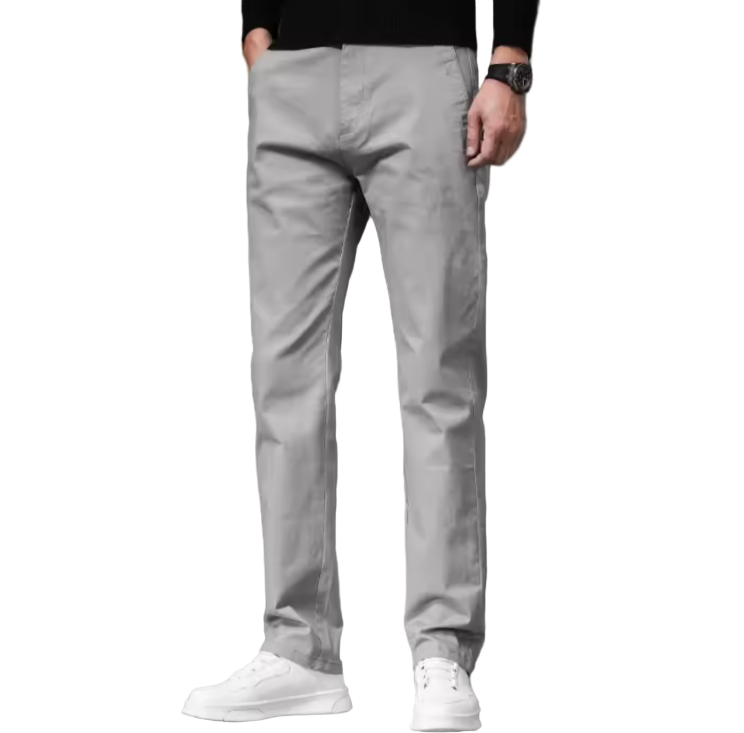 GolfThing Straight Fit Cotton Stretch Chinos  - Golf Trousers