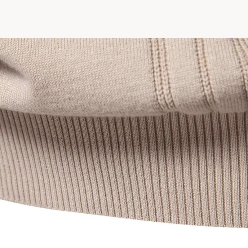 Men's Jumper with Check Design