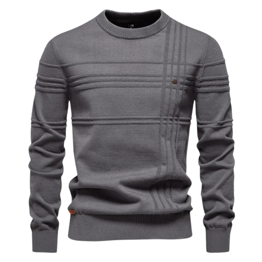 Beeckhoven™ | Men's Jumper with Check Design