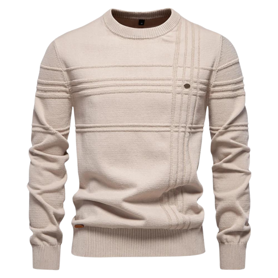 Beeckhoven™ | Men's Jumper with Check Design