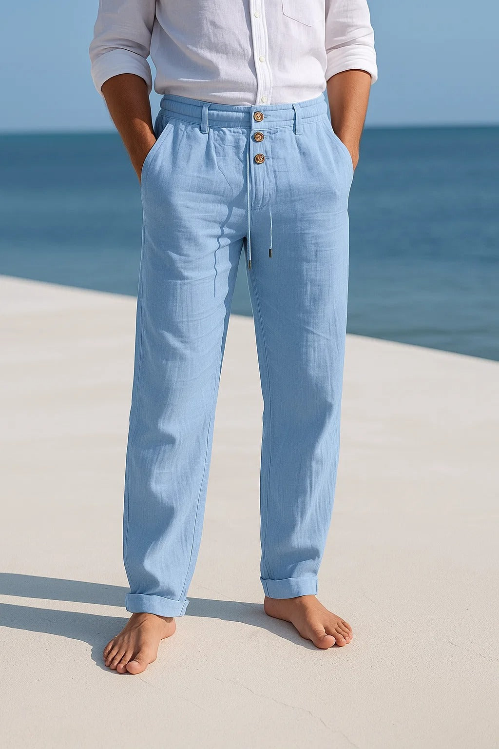 Matteo | Lightweight Summer Trousers