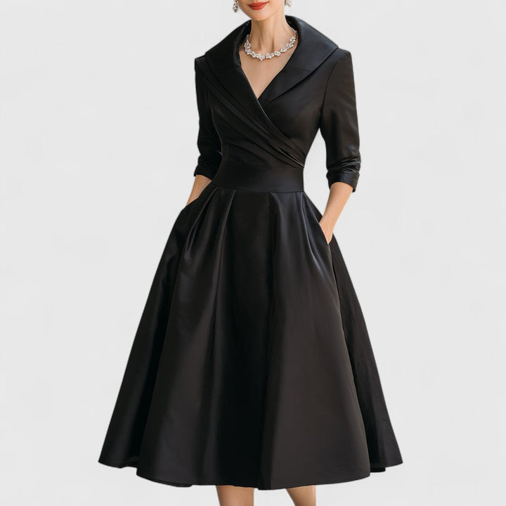 Marley Quinn| Elegant Midi Dress