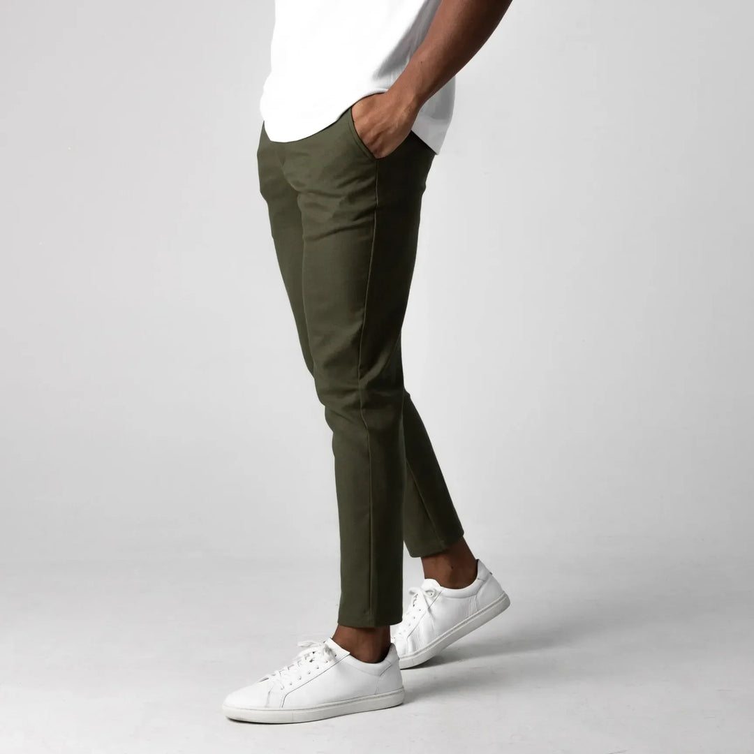 Marcello | Elegant Stretch Chino Trousers