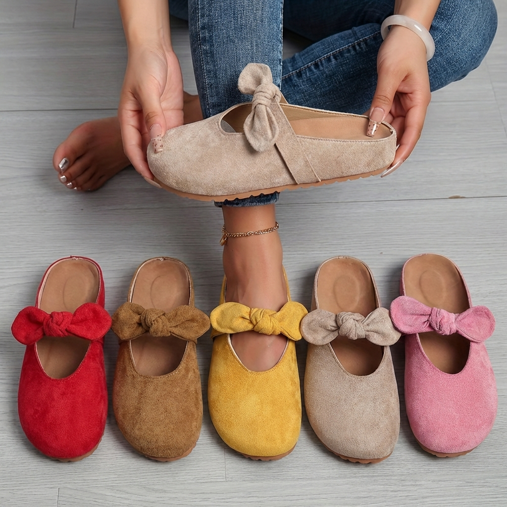 Minaya | Bow Strap Mule Clogs