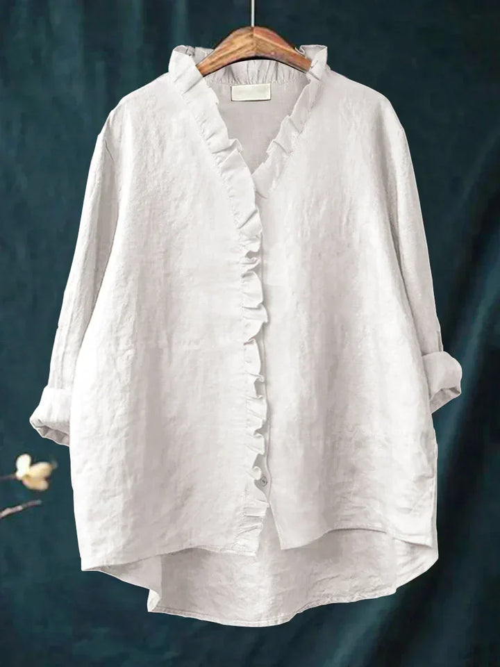 Lily - Lightweight Blouse with Ruffles