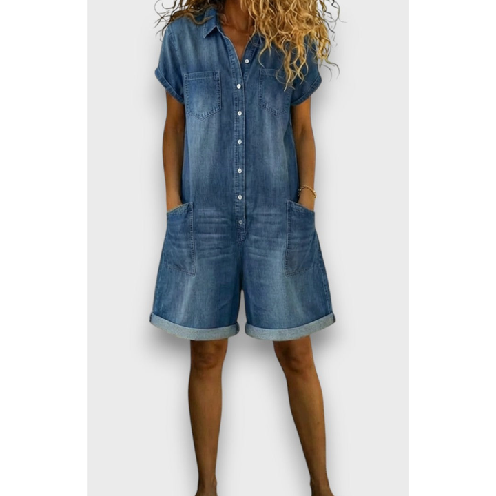 Cotton Denim Dungarees Joan | Vintage
