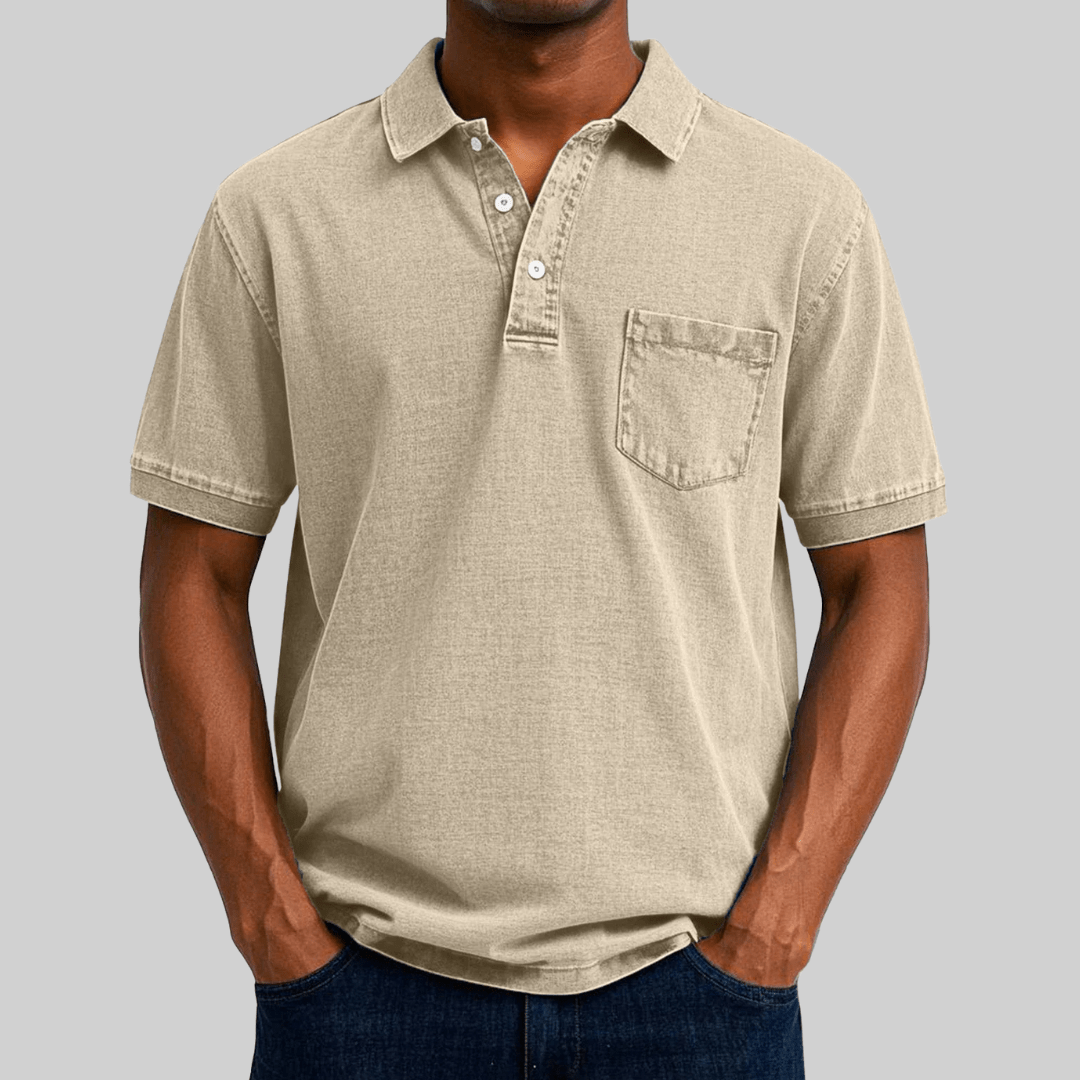Daniel | Casual Heren Polo (1+1 GRATIS)