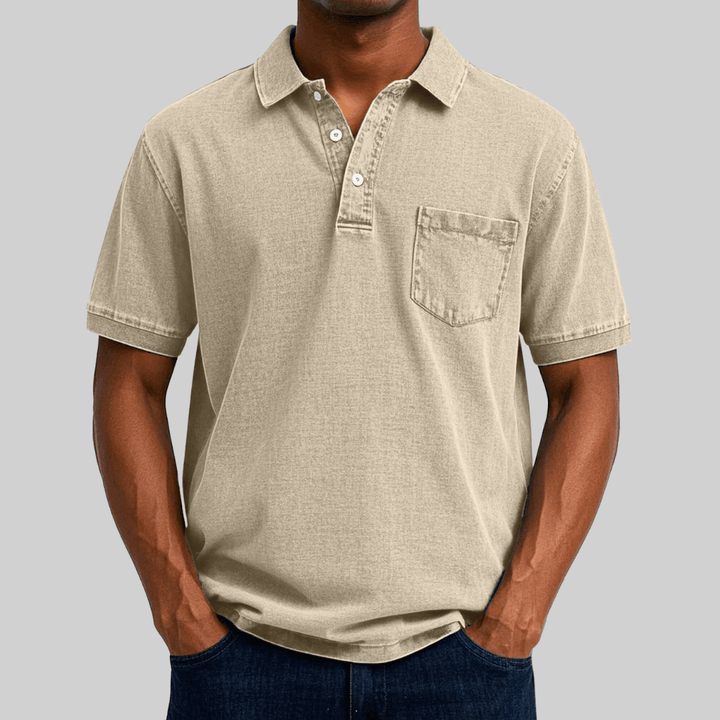 Daniel | Casual Heren Polo (1+1 GRATIS)