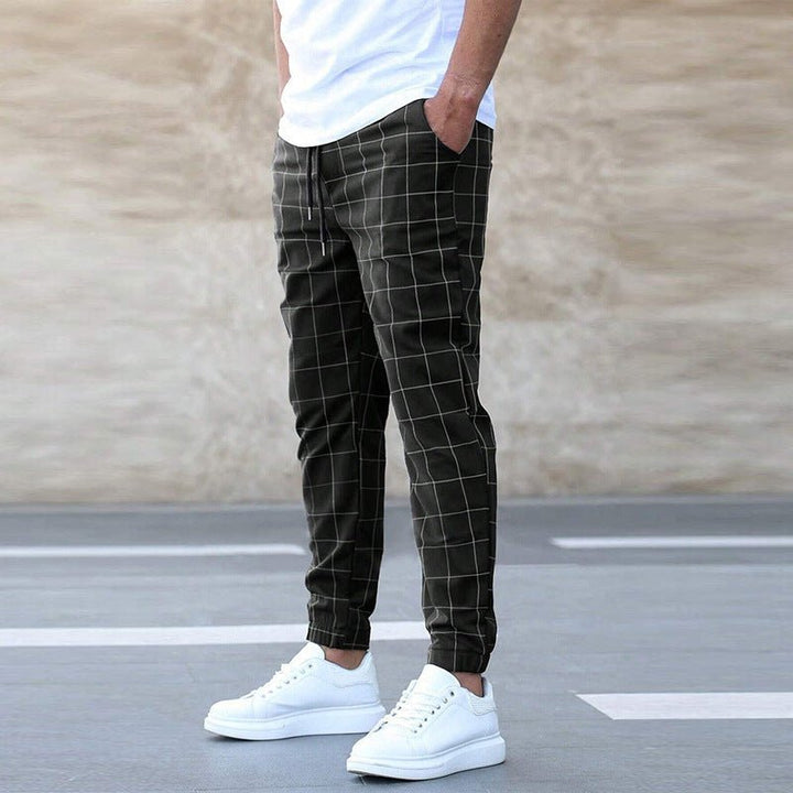 Weston | Smart Checked Trousers