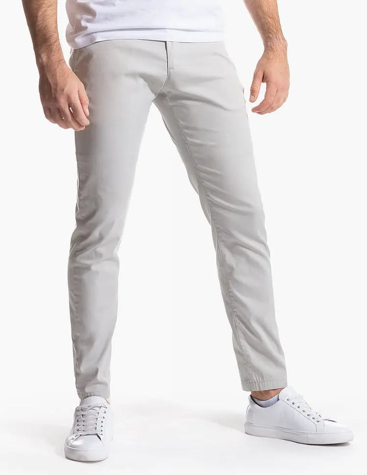 GolfThing Soft-Cotton Stretch Chinos – Slim Fit, All Day Wear