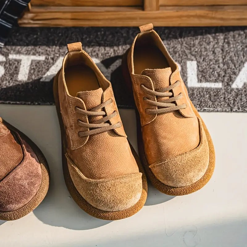 Malan - Orthopedic Leather Shoes