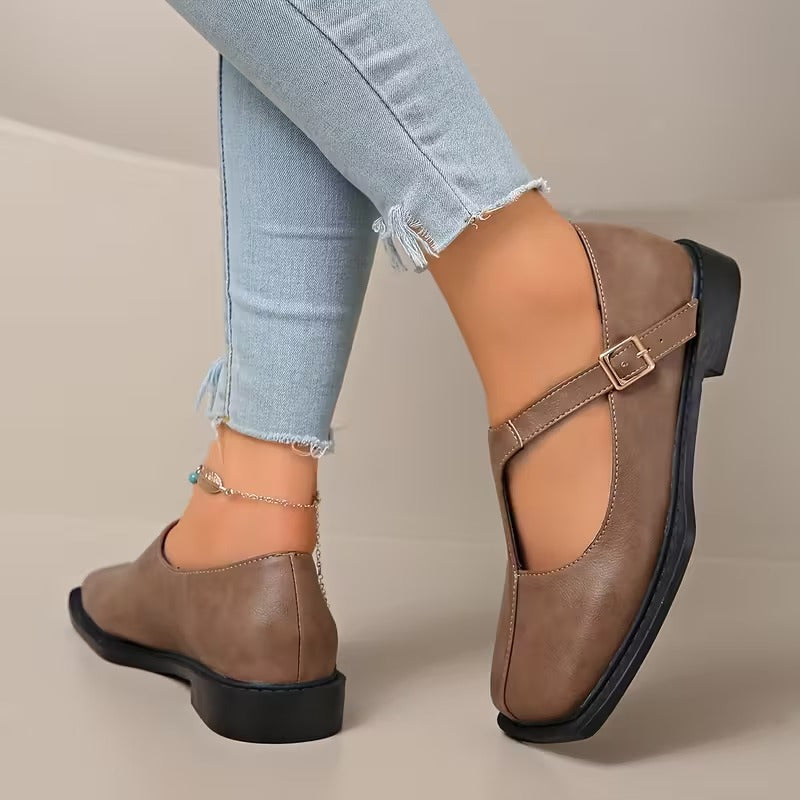 Sonya - Orthopedic Leather Shoes