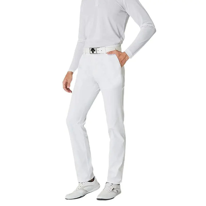 GolfThing Slim Fit Golf Trousers- Breathable Quick-Dry - Sky Blue