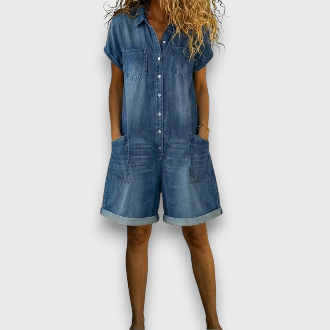 Cotton Denim Dungarees Joan | Vintage